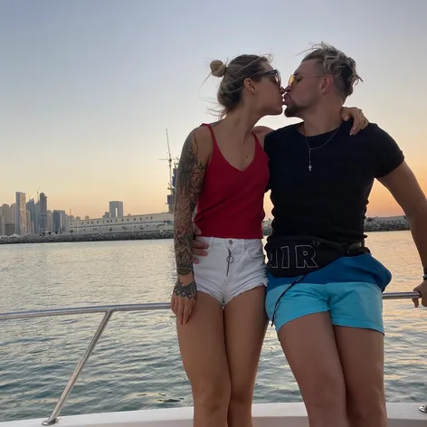Veronika a Adam v Dubaji