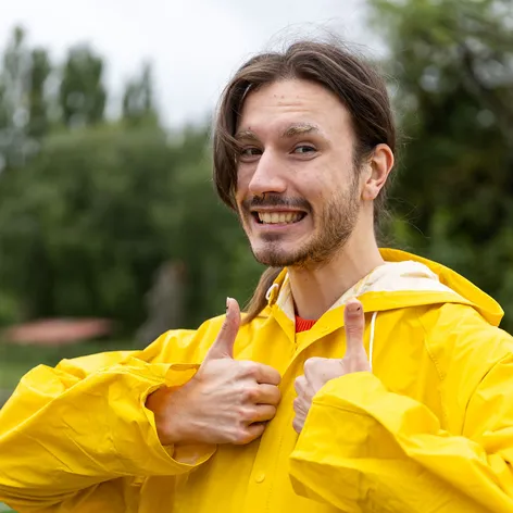 Daniel Kňažík počas nakrúcania Farmy 15