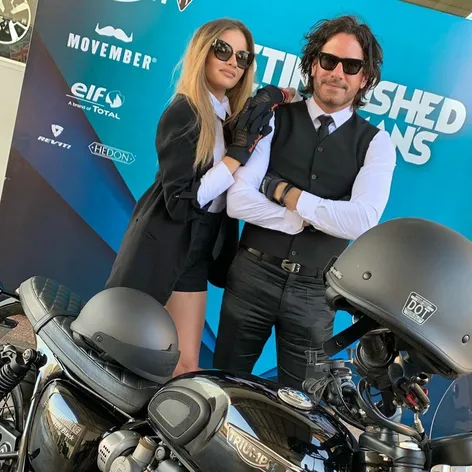 Mario Cimarro a jeho slovenská frajerka Bronislava Gregušová