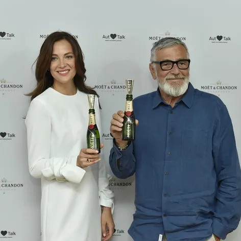 Kateřina Sokolová a Jiří Bartoška