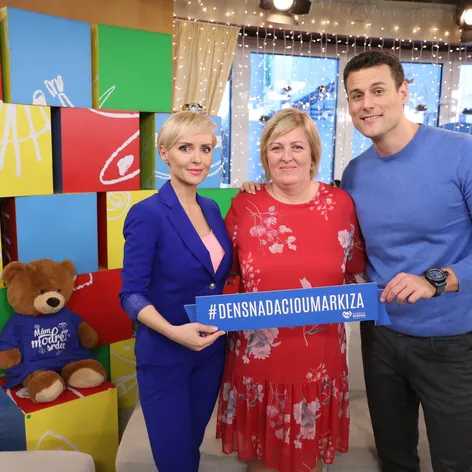 Deň s Nadáciou Markíza podporili aj Kvetka Horváthová a Peťo Varinský.