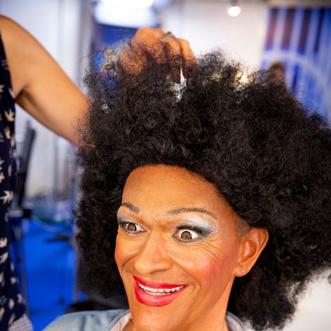 Martin Nikodým ako Liz Mitchell z BONEY M.