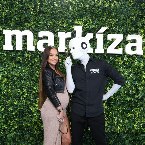 Veronika Nízlová na media párty televízie Markíza