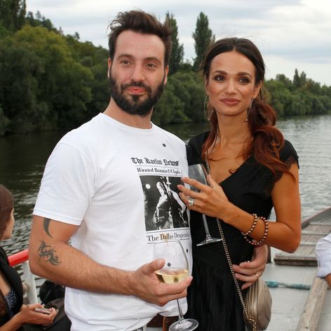 Václav Noid Bárta s prvou manželkou Gabrielou Dvořákovou