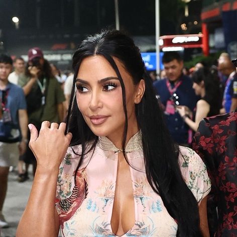 Kim Kardashian hviezdila na pretekoch Formula 1 v Singapure