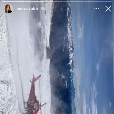 Monika Szabó mala nehodu na svahu