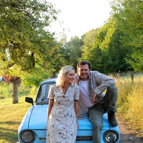 Michaela Čobejová a Alexander Bárta vo filme Pani Dokonalá