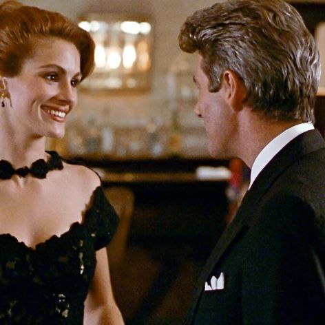 Julia Roberts a Richard Gere vo filme Pretty Woman.