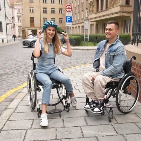 S Denisom Kučerom sme si skúsili, aké je to byť na vozíku