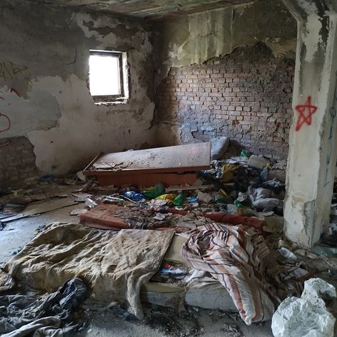 Na tomto mieste žili ľudia na okraji spoločnosti