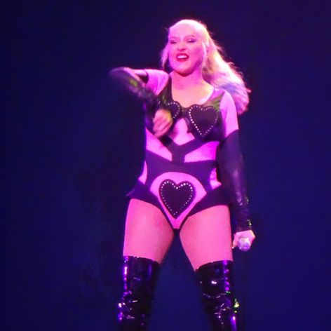 Christina Aguilera na koncerte v Las Vegas
