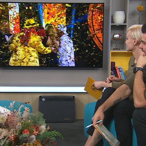 Viki Ráková v Teleráne.