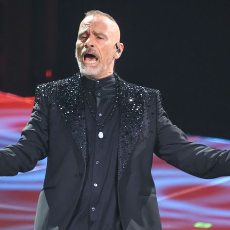 Na snímke taliansky spevák Eros Ramazzotti počas svojho koncertu  v Bratislave 16. apríla 2026