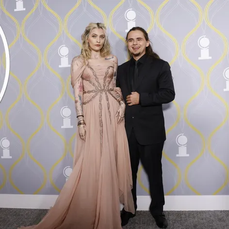 Paris a Prince Michael I. na odovzdávaní cien Tony Awards.
