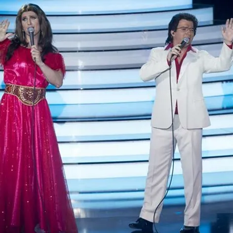 René Štúr a Martin Madej ako Al Bano a Romina 