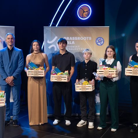 Odovzdávanie cien Grassroots Gala.