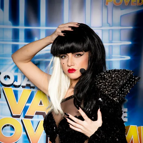 Ivana Regešová ako Lady Gaga.