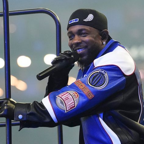 Kendrick Lamar počas Halftime Show