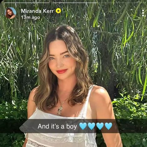 Miranda Kerr má štvrté dieťa