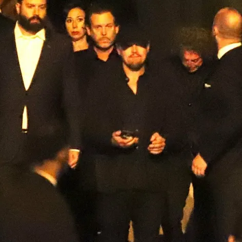 Leonardo DiCaprio prišiel na after party. 