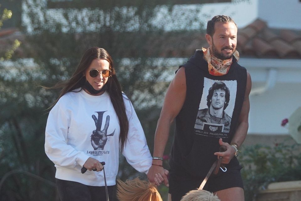 Carl Lentz s manželkou Laurou. 