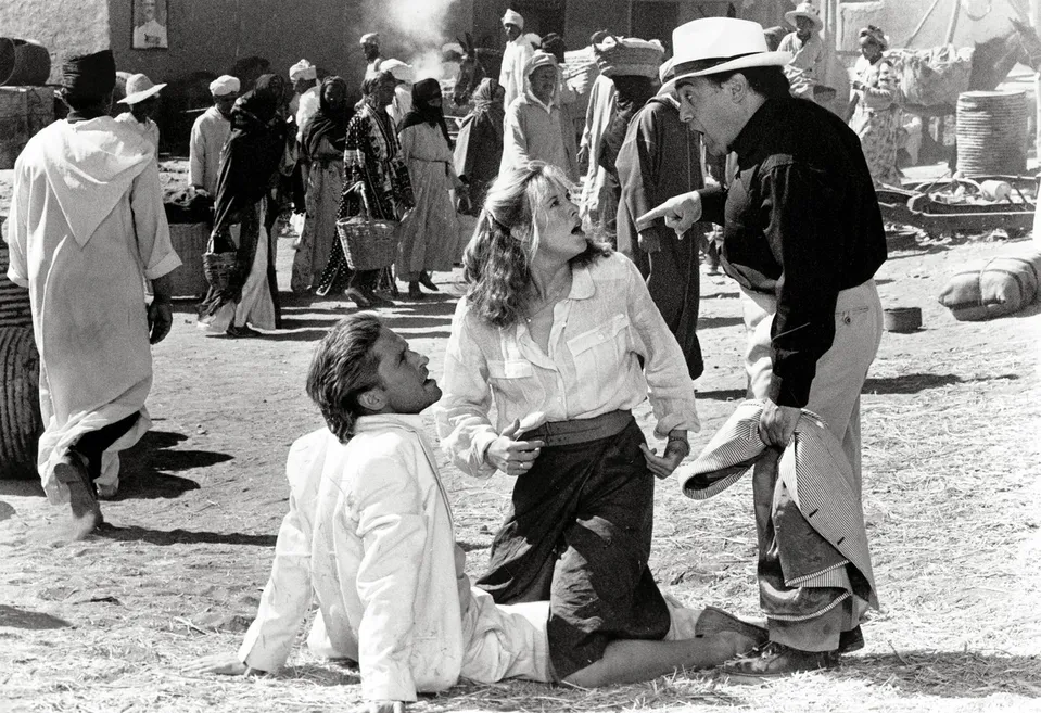 Na snímke Michael Douglas, Kathleen Turner a Danny Devito