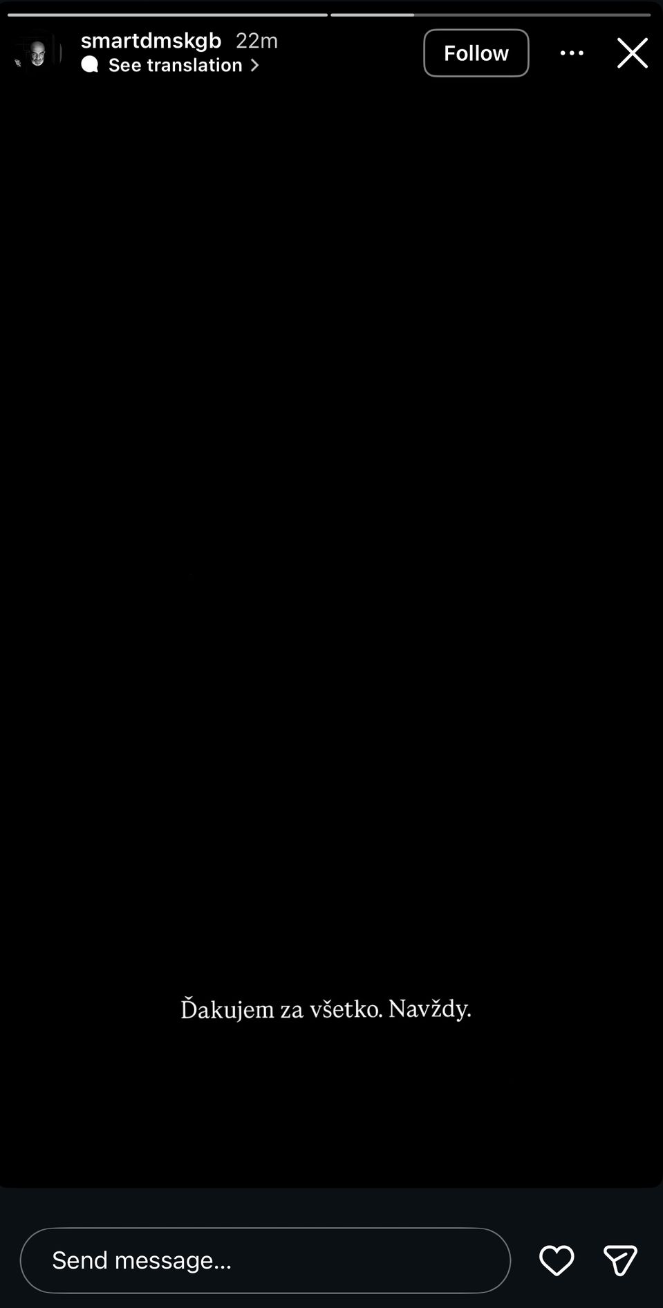 S Osťom sa lúčil aj kolega Laco z podcastu.