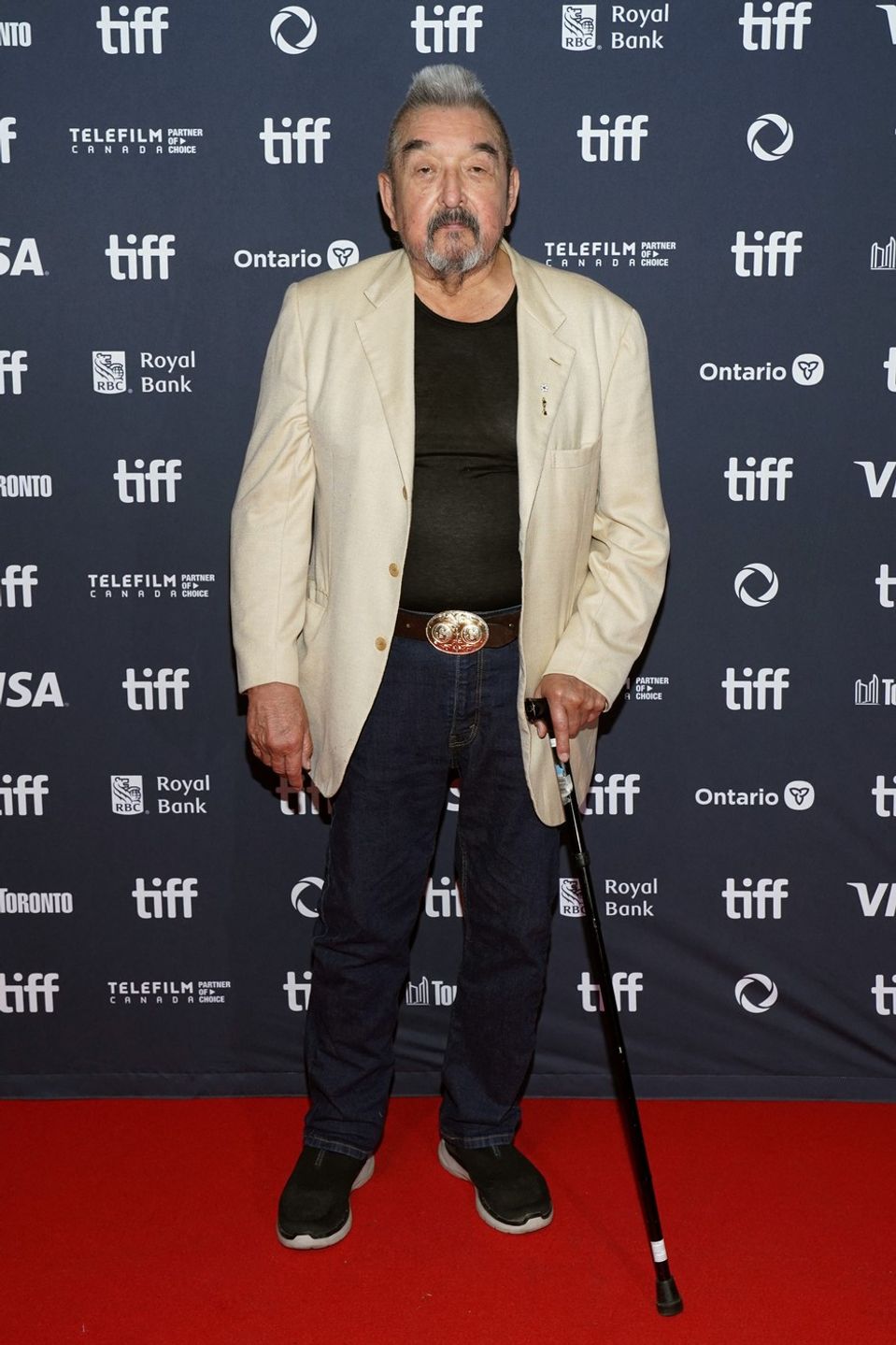 Graham Greene na premiére filmu Seeds