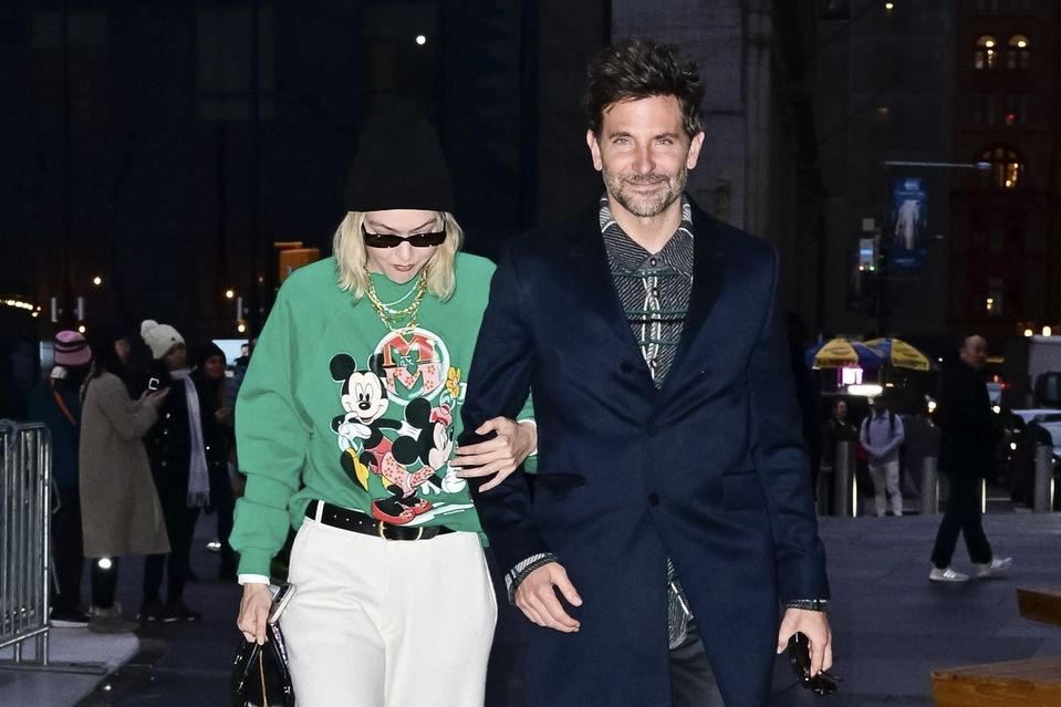 Gigi Hadid a Bradley Cooper.