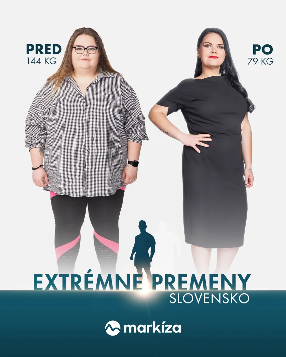 Dominika Kubičková v šou Extrémne premeny Slovensko