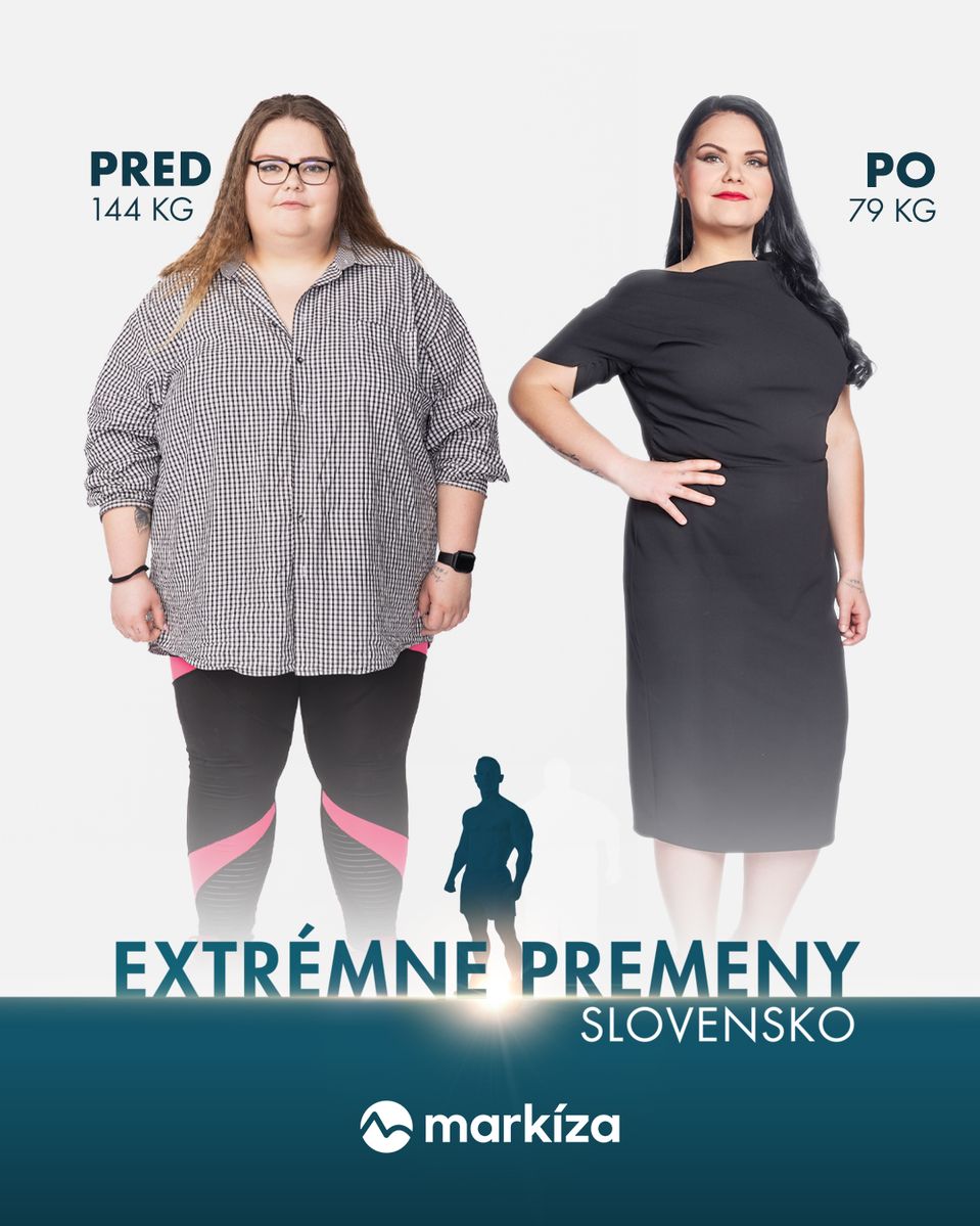 Dominika Kubičková v šou Extrémne premeny Slovensko