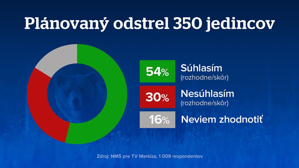 Lebo medveď - exkluzívny prieskum
