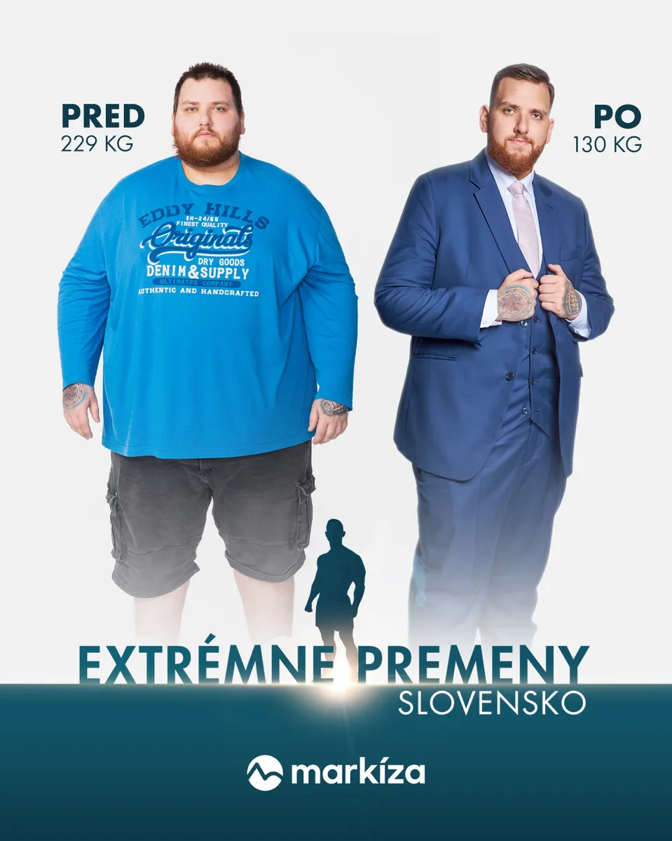 Marián Petický v šou Extrémne premeny Slovensko