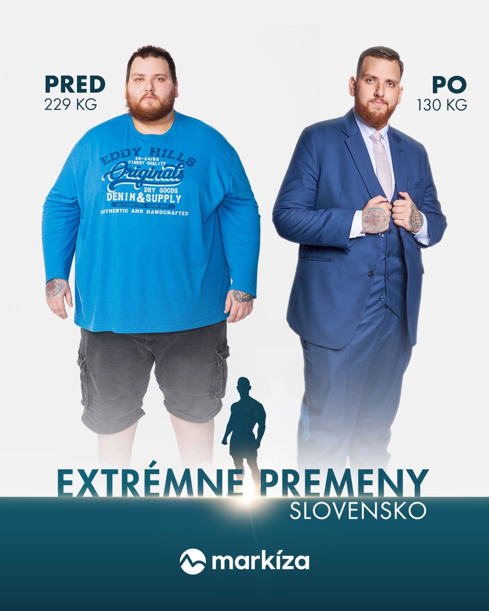 Marián Petický v šou Extrémne premeny Slovensko