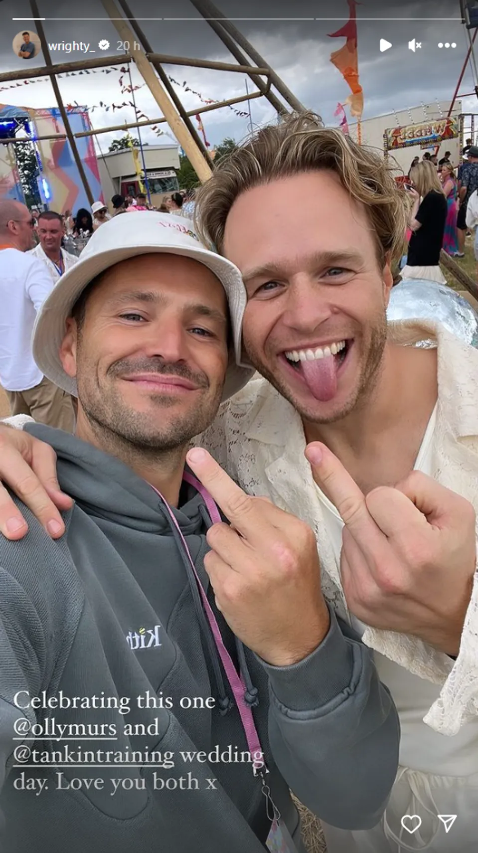 Mark Wright a Olly Murs
