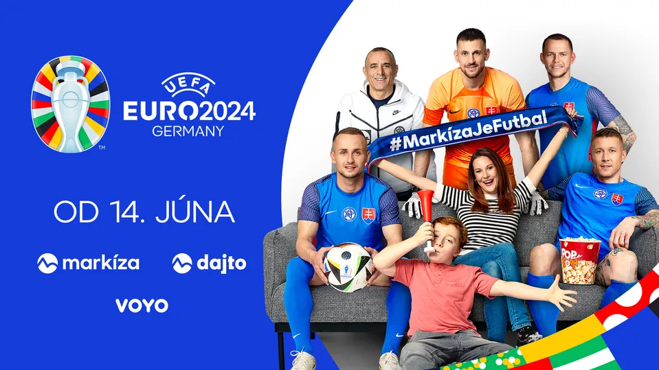 UEFA EURO 2024 na Markíze, Dajto a Voyo