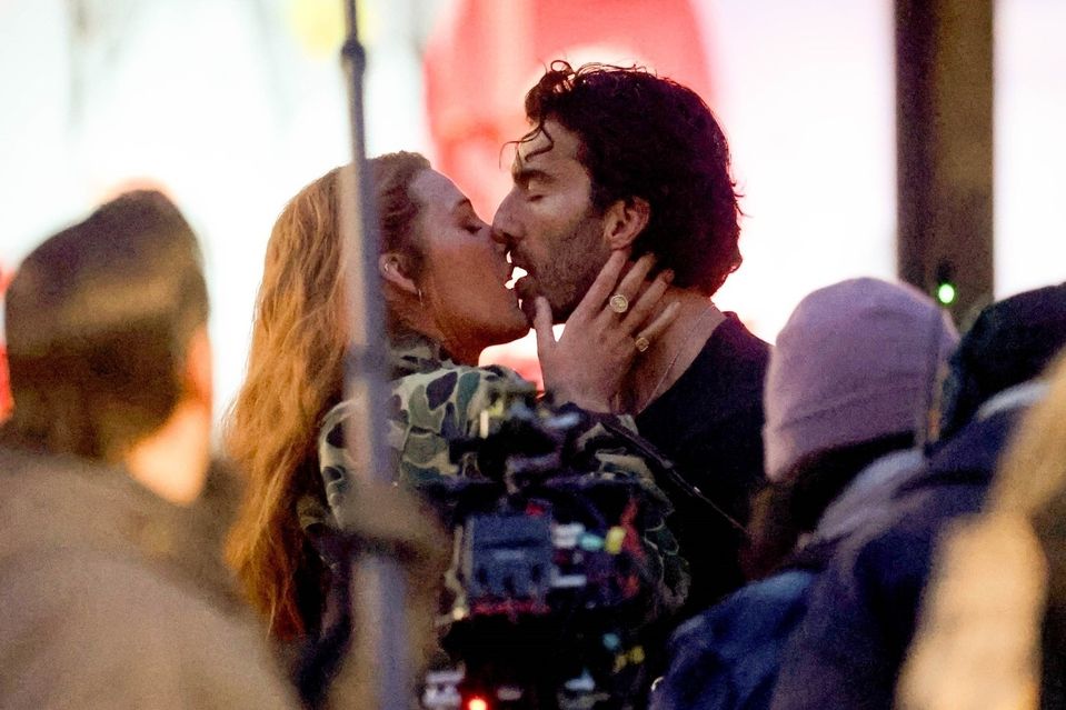 Blake Lively a Justin Baldoni na nakrúcaní filmu It Ends with Us