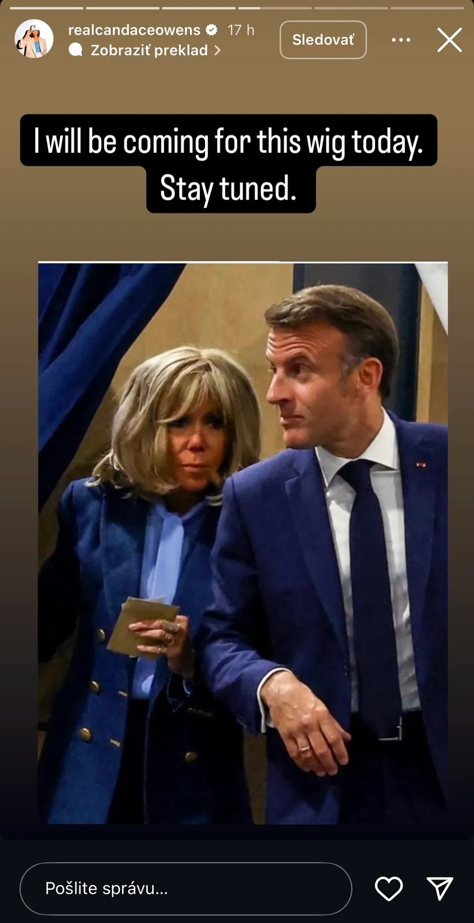 Candace Owens zdieľala príbeh sporu 