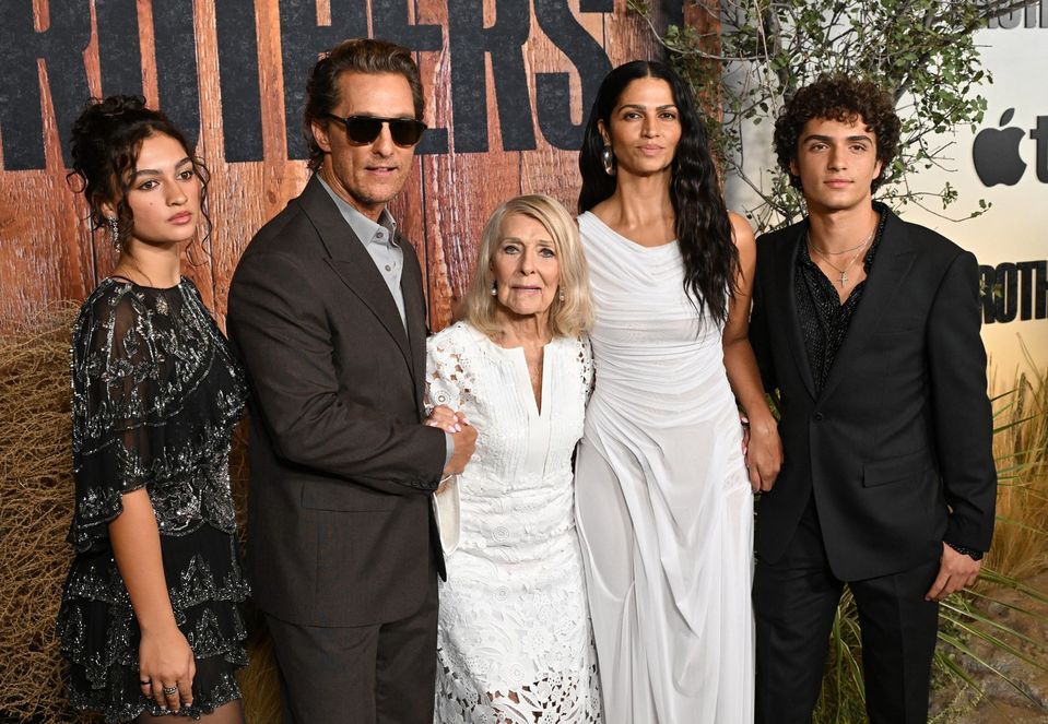 McConaughey s rodinou. 