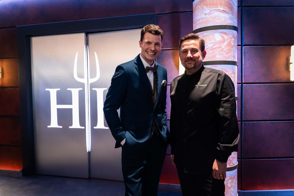 Martin Hranáč a Jan Punčochář v šou Hell’s Kitchen Česko