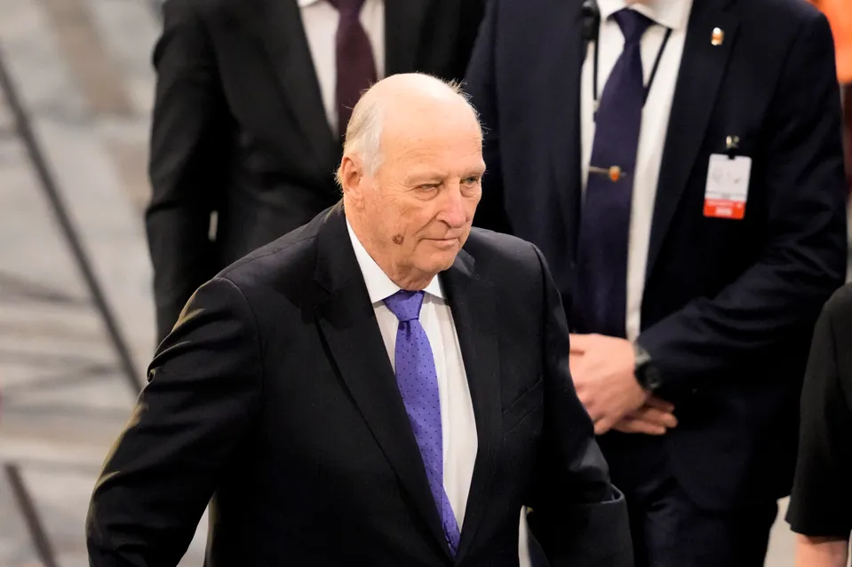 Archívny záber nórskeho kráľa Haralda V. z roku 2022
