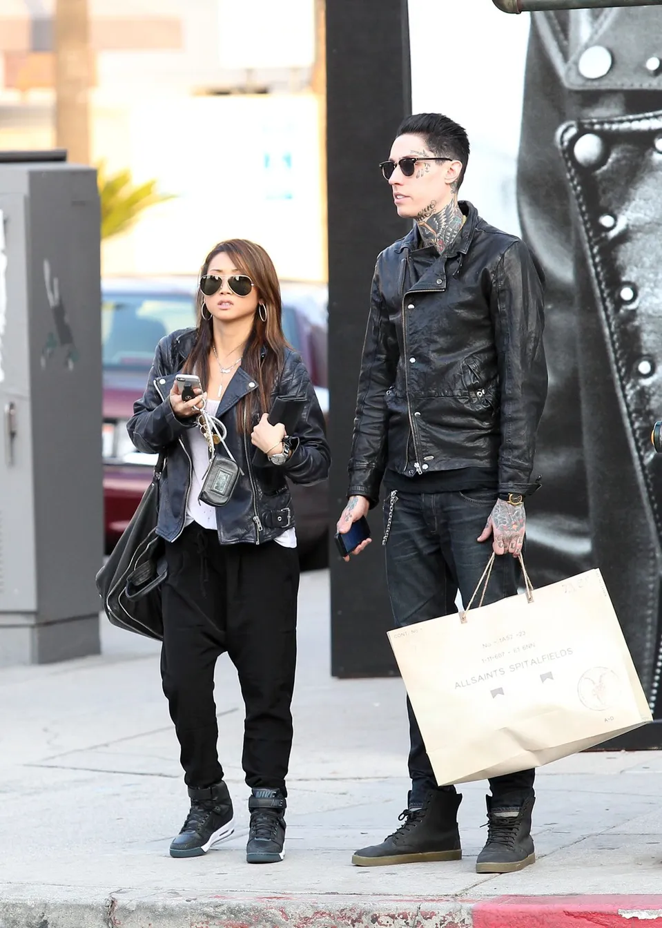 Trace Cyrus a Brenda Song 