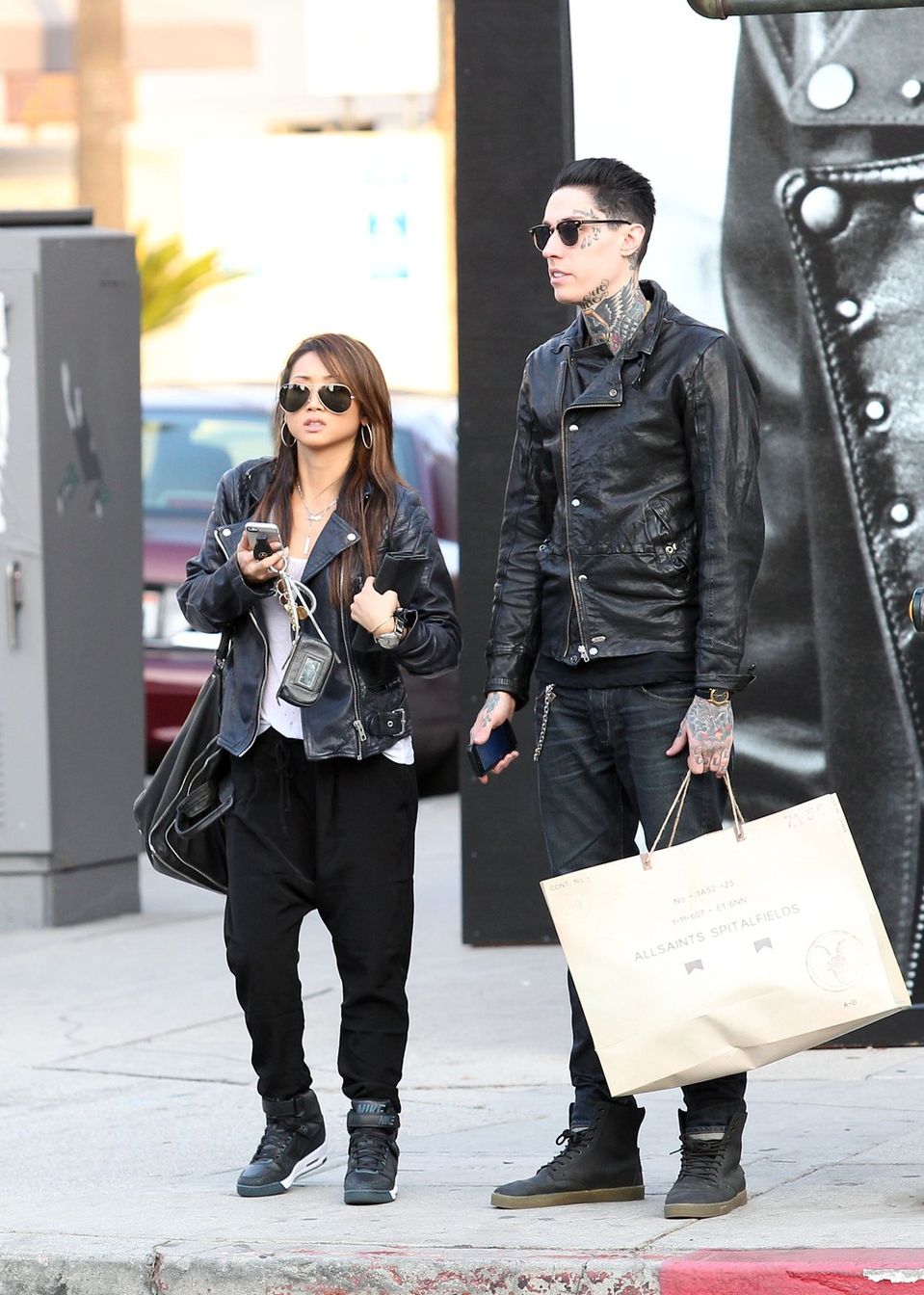Trace Cyrus a Brenda Song 