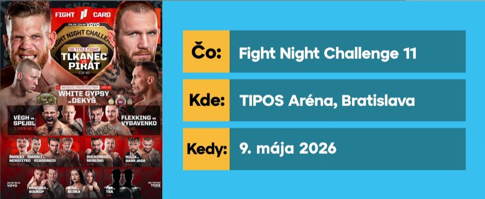 11. ročník Fight Night Challange