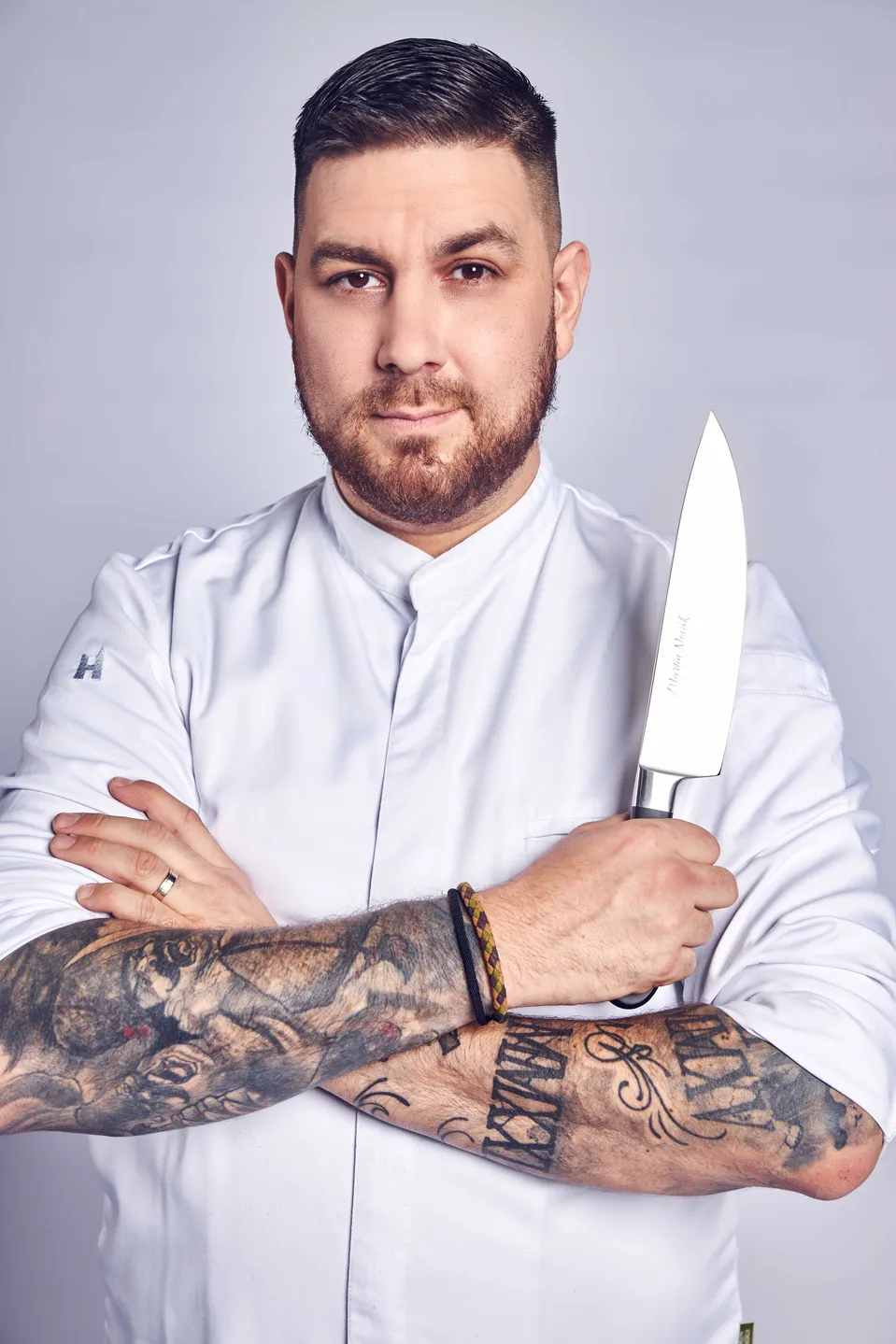 Martin Novák v šou Na nože