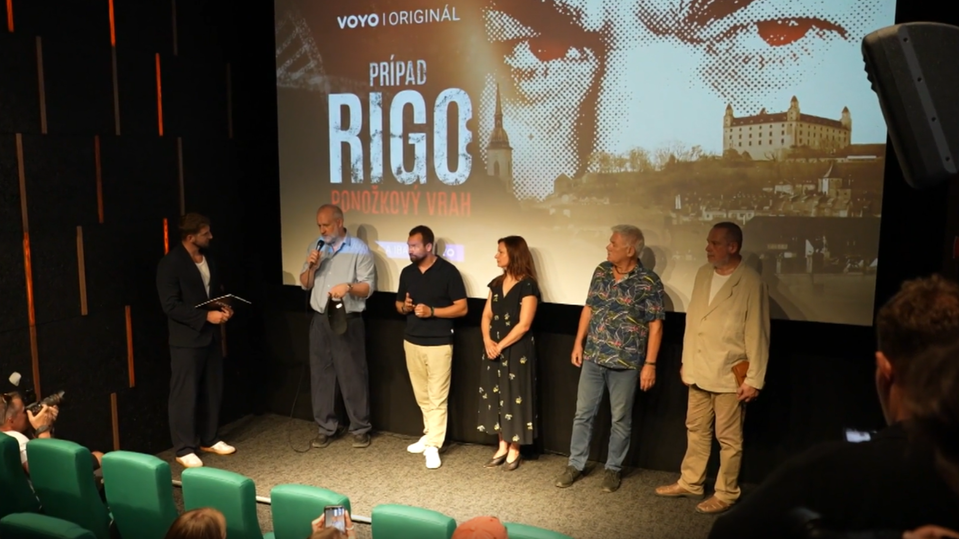 Slávnostná premiéra dokumentárnej série Prípad Rigo: Ponožkový vrah.