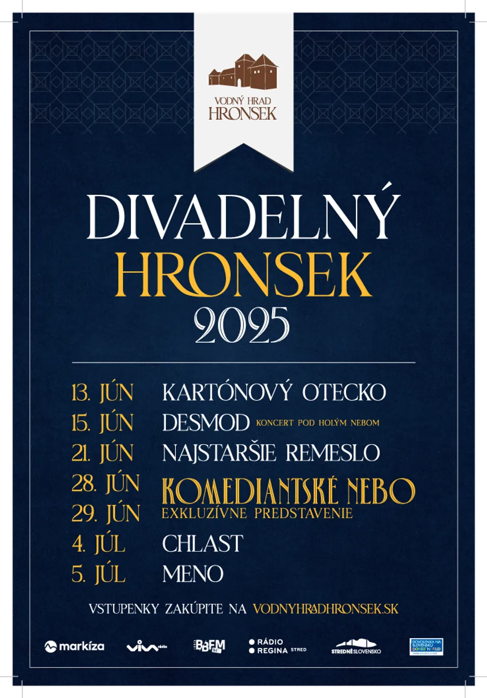Divadelný Hronsek 2025