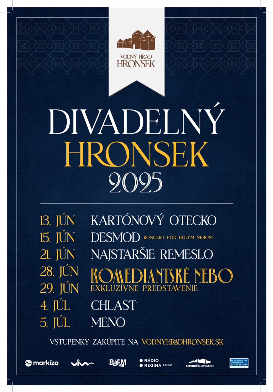 Divadelný Hronsek 2025
