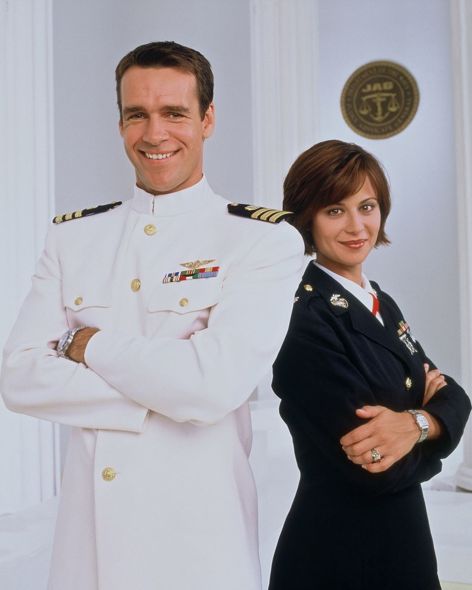 David James Elliott  a Catherine Bell v seriáli JAG – Vojenská generálna prokuratúra