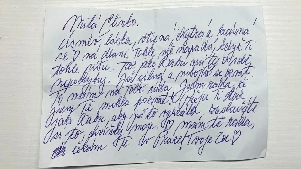 Zakázaný dopis Zoe pre Ellu